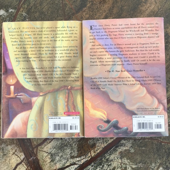 Harry Potter Mixed Bundle of Books & DVDs (set of 5) Sorcerers Stone Chamber - Picture 3 of 16